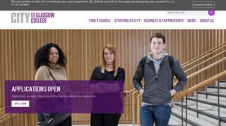 City of Glasgow College | Full Time, Part Time, Evening and Weekend ...
