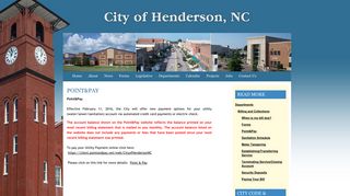 City of Henderson: Point&Pay