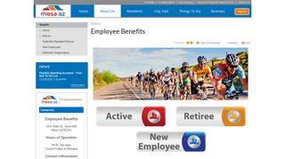 Employee Benefits | City of Mesa