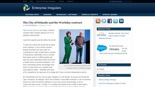 The City of Orlando and the Workday contract - Enterprise Irregulars