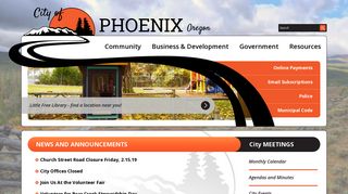 City of Phoenix Oregon