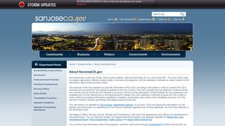 San Jose, CA - Official Website - About SanJoseCA.gov