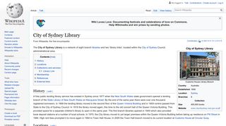 City of Sydney Library - Wikipedia