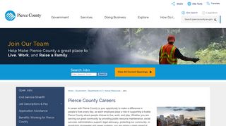 Pierce County Careers | Pierce County, WA - Official Website