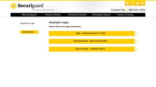 Employee Login - Securiguard