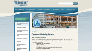 Commercial Building Permits | City of Vancouver Washington