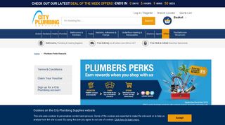 Plumbers Perks Rewards | City Plumbing Supplies