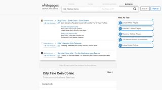 City Tele Coin Co Inc in Bossier City, LA | Whitepages