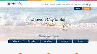 Chevron City to Surf for Activ