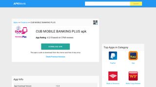 CUB MOBILE BANKING PLUS Apk Download latest version 1.5.3 ...