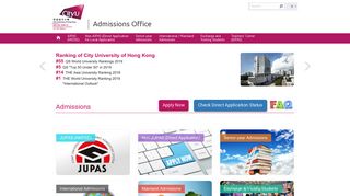 Undergraduate Admissions | City University of Hong Kong