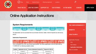 Online Application Instructions | City Year