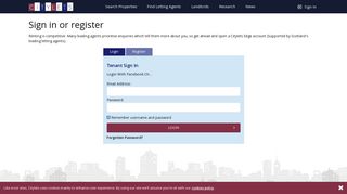 Sign in or register - Citylets