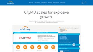 CityMD scale for massive growth. - Workday
