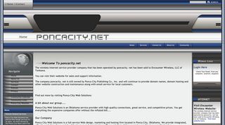 Welcome To poncacity.net