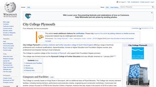 City College Plymouth - Wikipedia