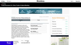 Citysocialising Ltd.: Private Company Information - Bloomberg
