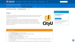 CityU - City and County of Denver