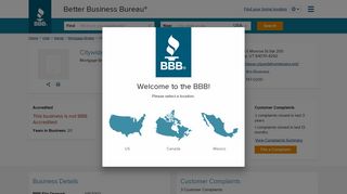 Citywide Home Loans | Better Business Bureau® Profile