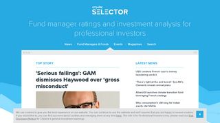 Fund Manager Data, News & Analysis by Citywire