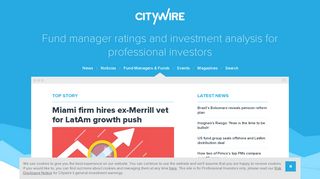 Fund Manager Data, News & Analysis by Citywire