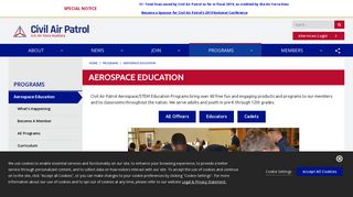 Aerospace Education | Civil Air Patrol National Headquarters