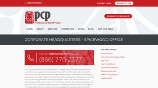 Corporate Headquarters - Spicewood - Professional Civil Process