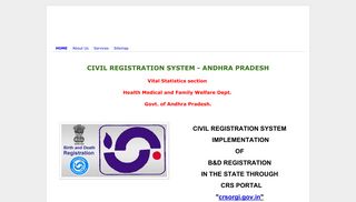 Civil Registration System Andhra Pradesh - Google Sites