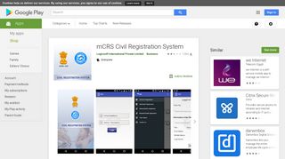 mCRS Civil Registration System - Apps on Google Play