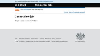 Civil Service Jobs - GOV.UK