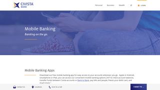 Personal Mobile Banking › Civista Bank