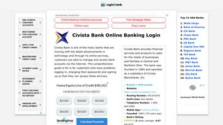Civista Bank Online Banking Login - Login Bank