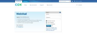 Cox WebMail - Cox Communications