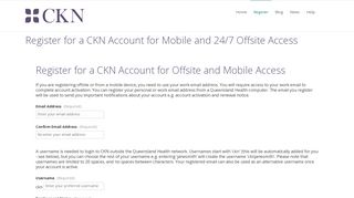 Register for a CKN Account for Mobile and 24/7 Offsite Access ...