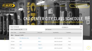Fitness Kickboxing Classes in Philadelphia | CKO Kickboxing