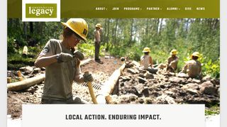 Conservation Legacy: Homepage