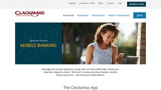 Mobile Banking | Clackamas Federal Credit Union