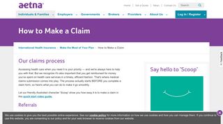 How to Make a Claim | Aetna International