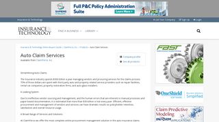 Auto Claim Services | ClaimForce, Inc.