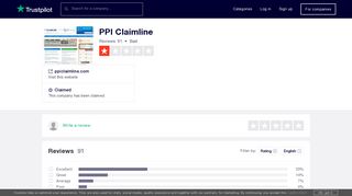 PPI Claimline Reviews | Read Customer Service Reviews of ...
