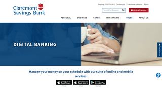 Digital Banking | Claremont Savings Bank | Claremont, NH ...