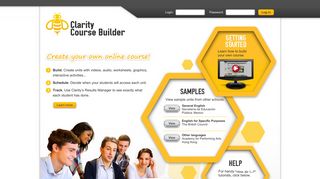 Clarity Course Builder | Login - ClarityEnglish