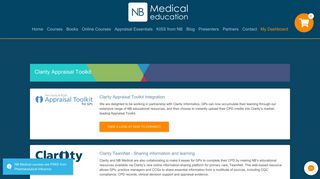 Clarity Appraisal Toolkit - GP Update and Nurse CPD Courses - NB ...