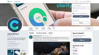 Clarity Money (@claritymoney) | Twitter