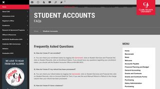 Student Accounts - Clark Atlanta University