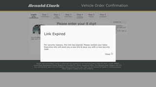 Arnold Clark - Vehicle Order Confirmation