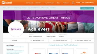 54 Companies that are using Achievers Employee Engagement ...