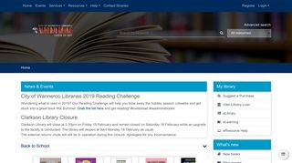 Library Catalogue - Wanneroo Libraries