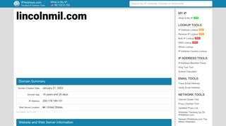 Lincolnmil Website - Loading Claromentis... - lincolnmil.com