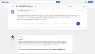 clash of kings bind problem - Google Product Forums